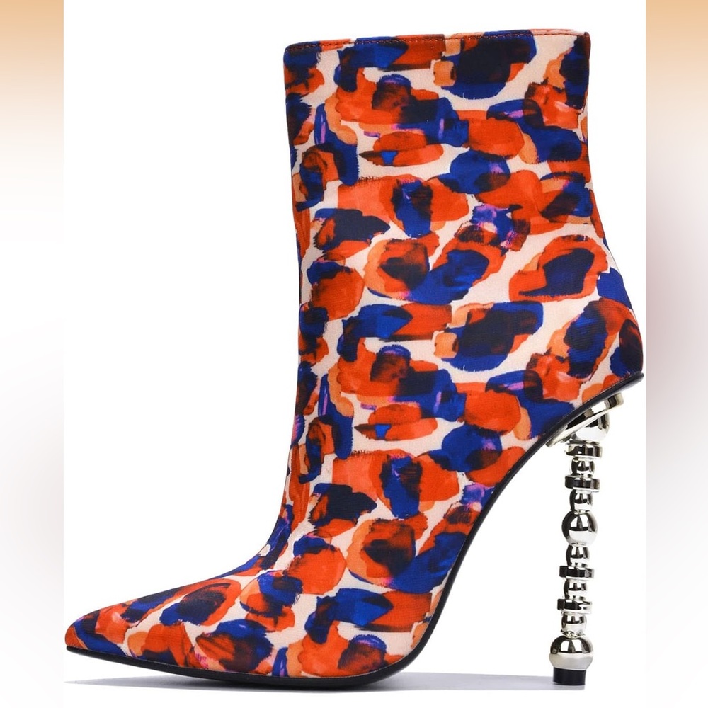 •CAPE ROBBIN• “Shawna” Pointy Toe Sculpted Stiletto Heel Booties // NIB - Picture 1 of 16
